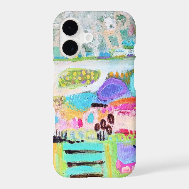 Abstract Clouds Iphone Case (Back)