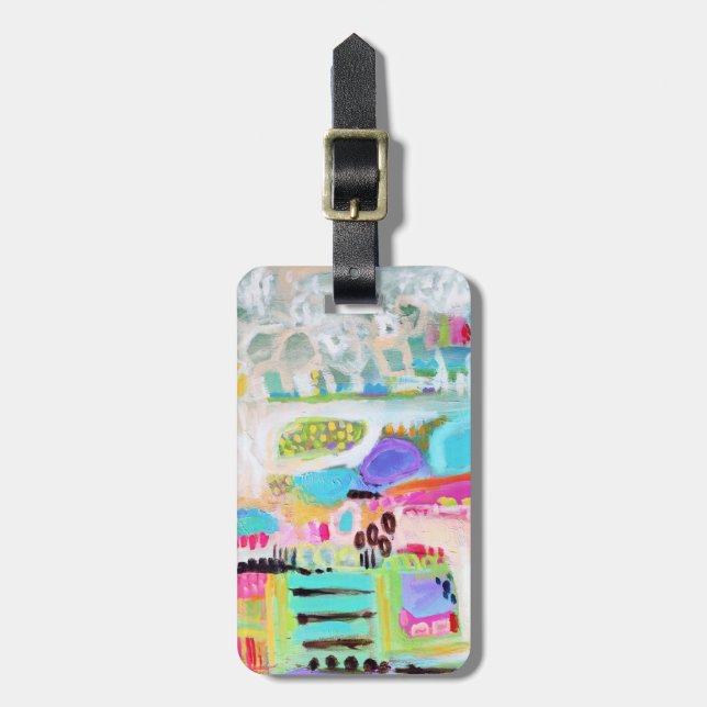 Abstract Clouds Luggage Tag (Front Vertical)