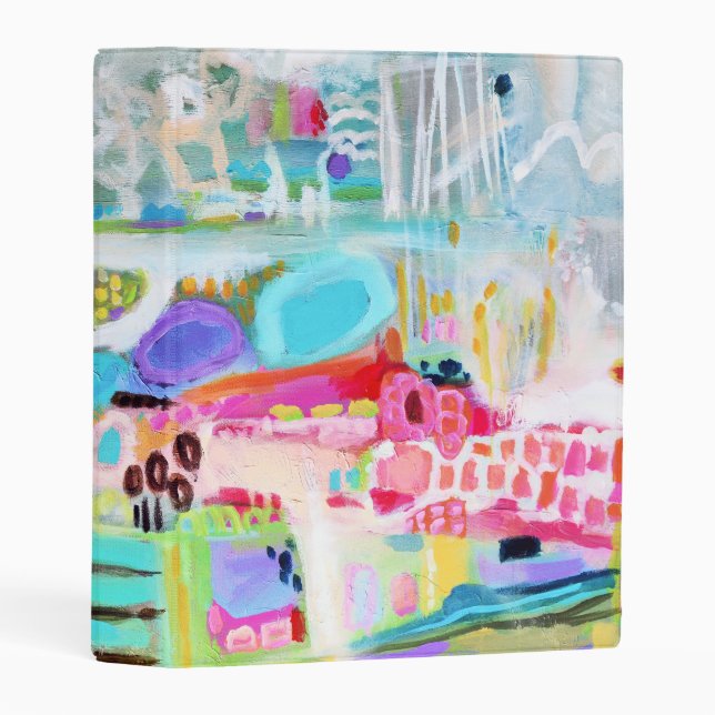 Abstract Clouds Mini Binder (Front/Spine)