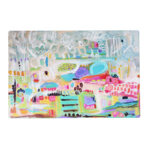 Abstract Clouds Placemat