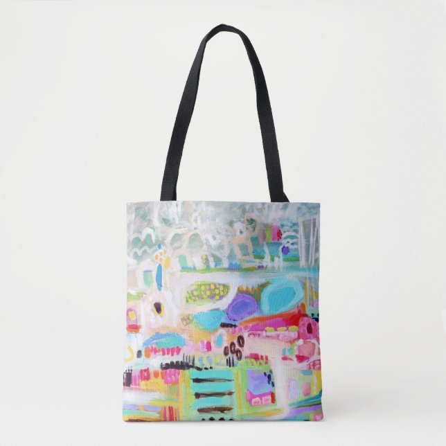 Abstract Clouds Tote Bag (Front)