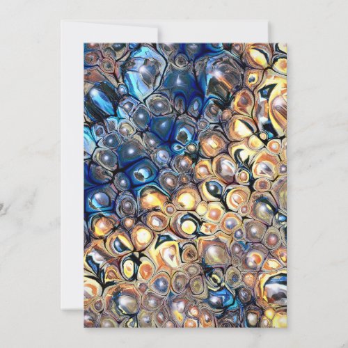 Abstract Cluster Design 2 Thank You Card