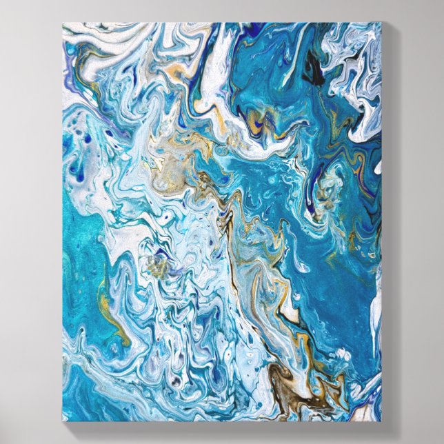 Abstract Coastal Wall Art acrylic photo tile (Front Set)