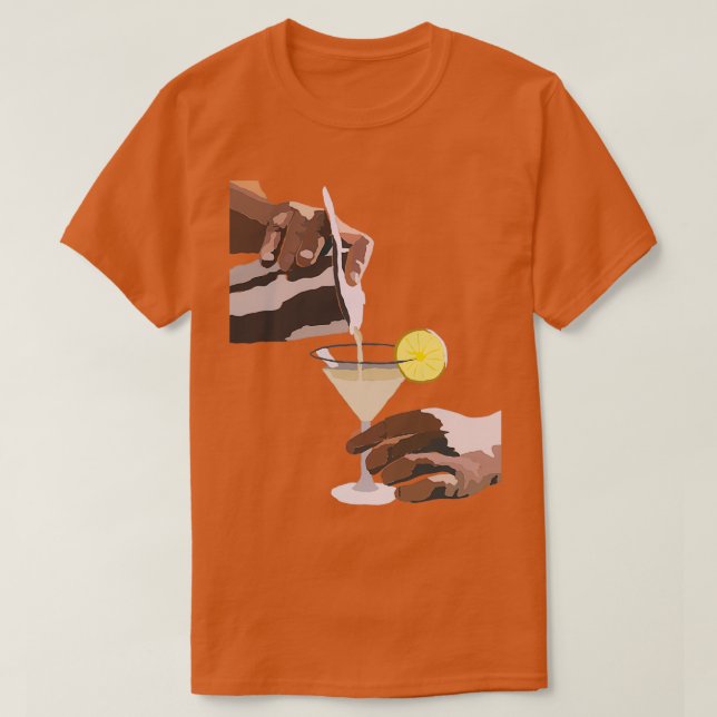 Abstract cocktail T-Shirt (Design Front)