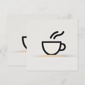 Abstract Coffee Cup Design (Front/Back)
