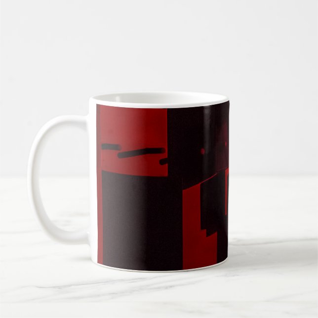 Abstract Coffee Mug (Left)
