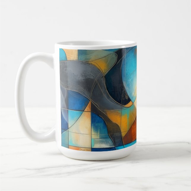 Abstract  coffee mug (Left)