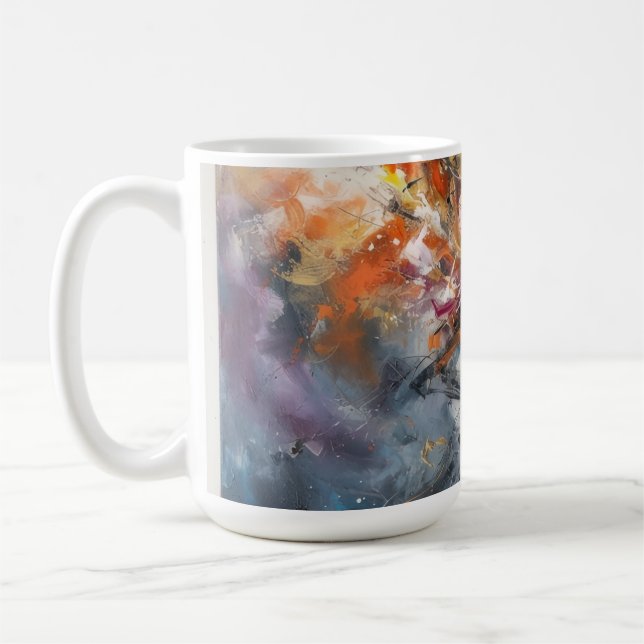 Abstract  coffee mug (Left)
