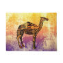 Abstract Collage Ozzy the Camel ID102 Doormat