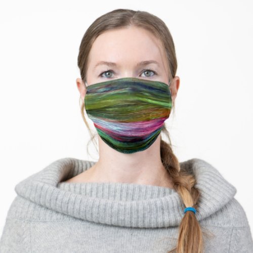 Abstract Color Adult Cloth Face Mask