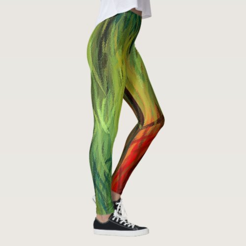 Abstract Color Art 16 Leggings