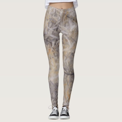 Abstract Color Art 3 Leggings