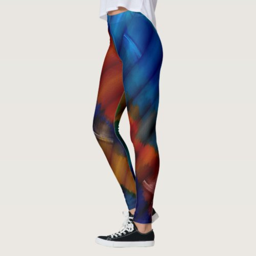 Abstract Color Art 40 Leggings