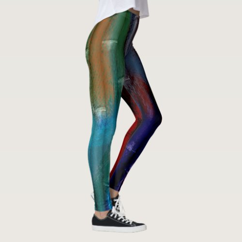 Abstract Color Art 44 Leggings