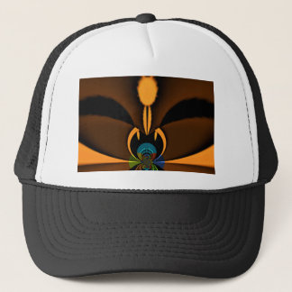 Abstract Color Contrast Art Print Trucker Hat