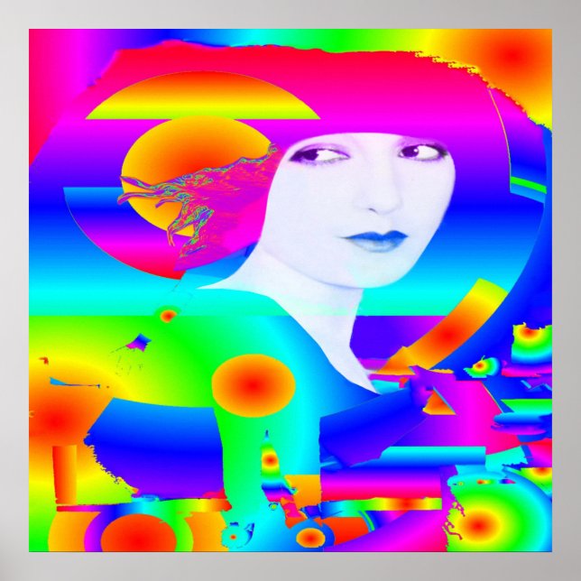 Abstract Color Dream Poster (Front)