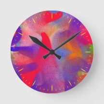 Abstract color free paint