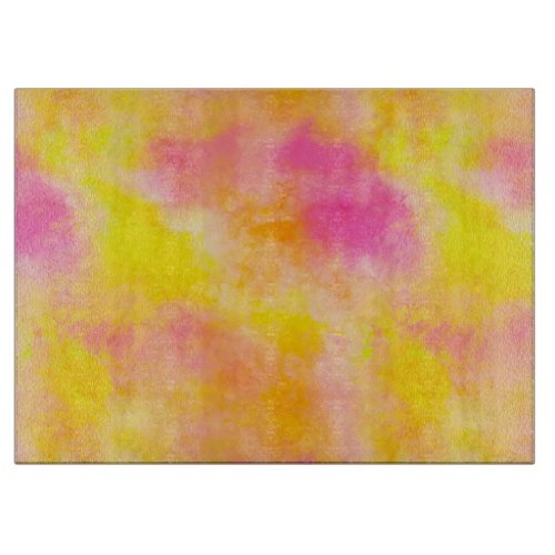 Abstract Color Gradient Luminous Joy Cutting Board