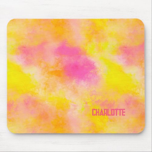 Abstract Color Gradient Luminous Joy Personalized Mouse Pad