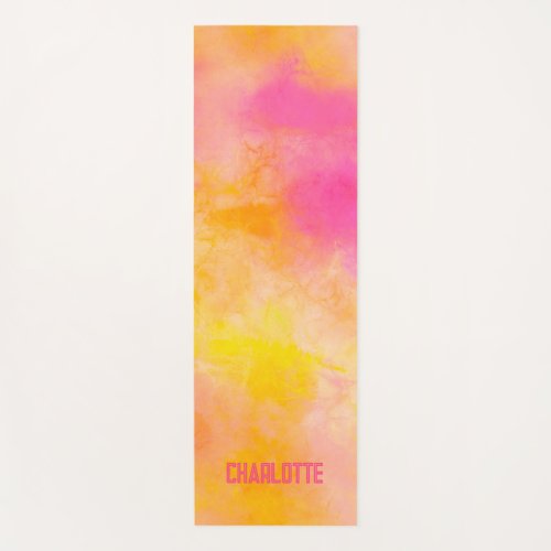 Abstract Color Gradient Luminous Joy Yoga Mat