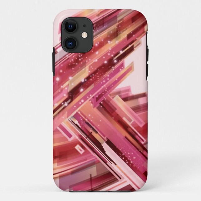 Abstract Color iPhone Case (Back)
