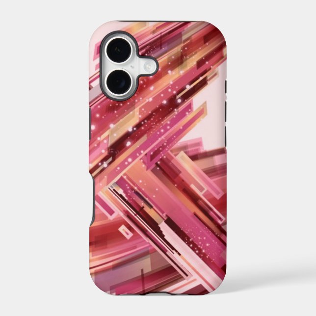 Abstract Color iPhone Case (Back)
