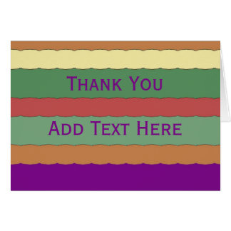 Abstract Color Lines, Edit Text Cards