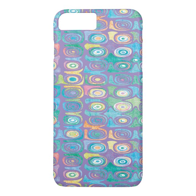 Abstract Color Pattern 1 Case-Mate iPhone Case (Back)