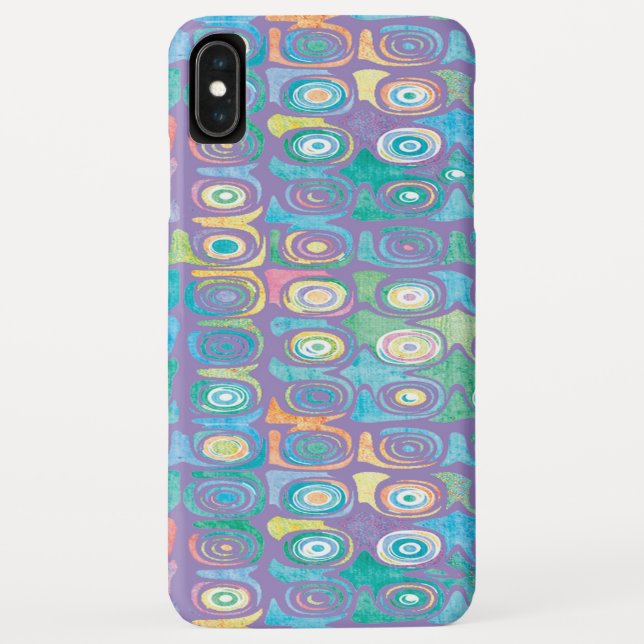 Abstract color pattern 1 Case-Mate iPhone case (Back)