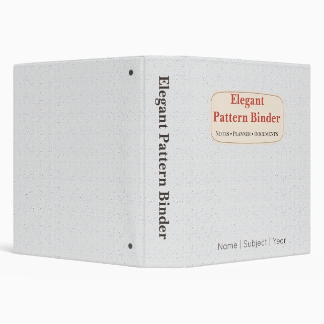 Abstract Color Pattern Binder | Aesthetic Planner (Background)