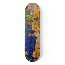 Abstract Color Strokes from Artist’s Palette