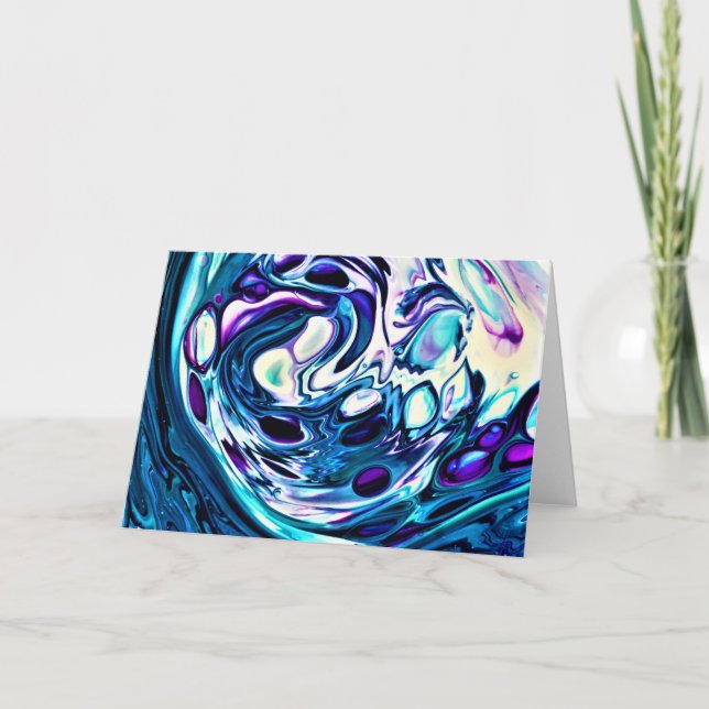 Abstract Color Study 100, card (Front)