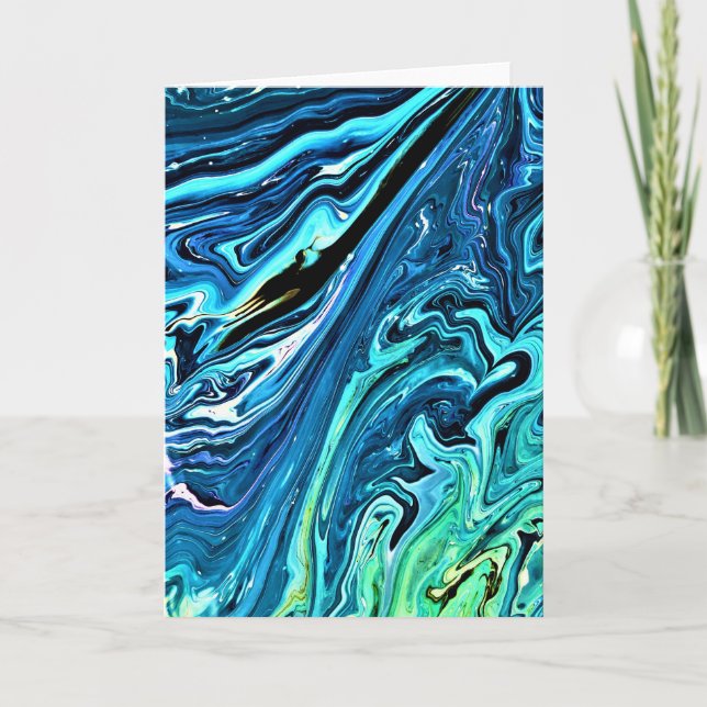 Abstract Color Study 101, card (Front)