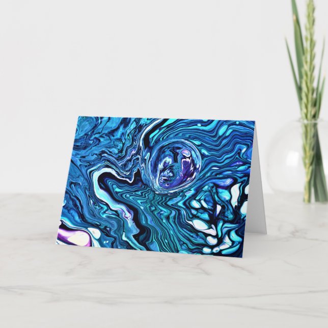 Abstract Color Study 104, card (Front)