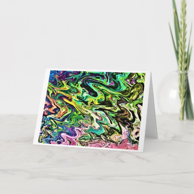 Abstract Color Study 106, card (Front)