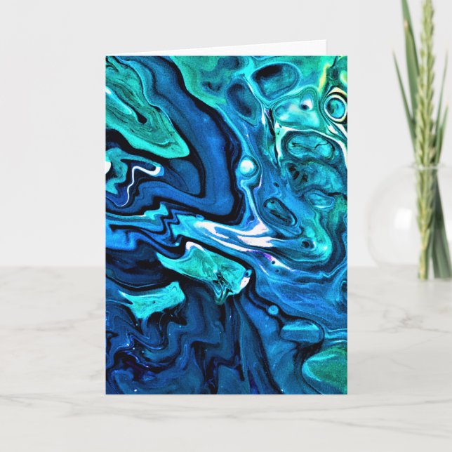 Abstract Color Study 107, card (Front)