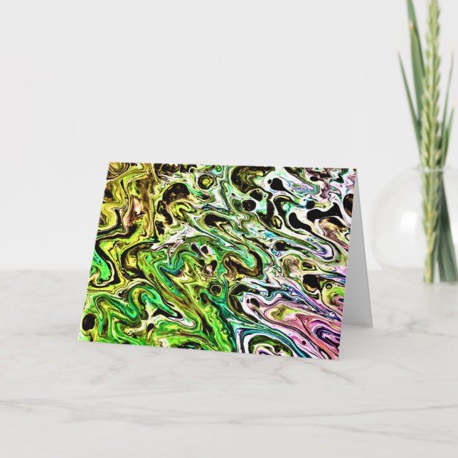 Abstract Color Study 108, card (Front)
