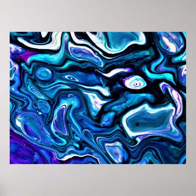 Abstract Color Study 118, Poster (Front)