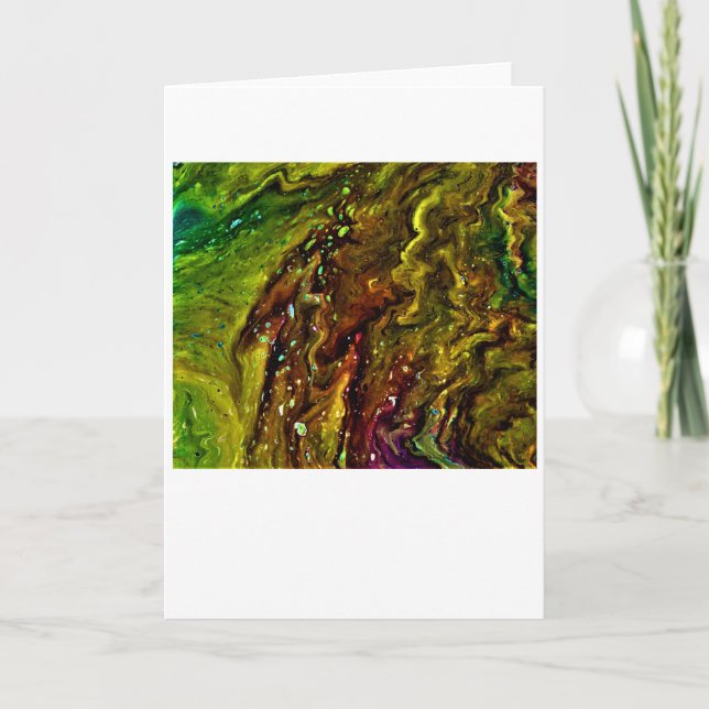 Abstract Color Study 11, card (Front)