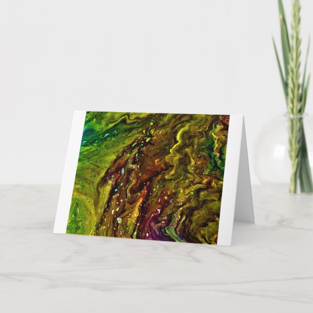 Abstract Color Study 11, card (Front)