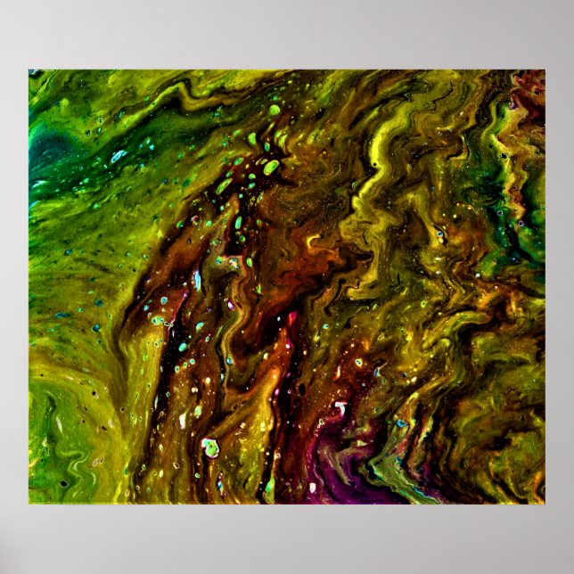 Abstract Color Study 11,  Poster (Front)