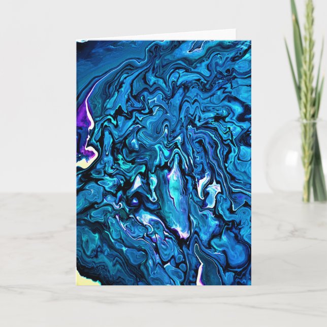 Abstract Color Study 124, card (Front)