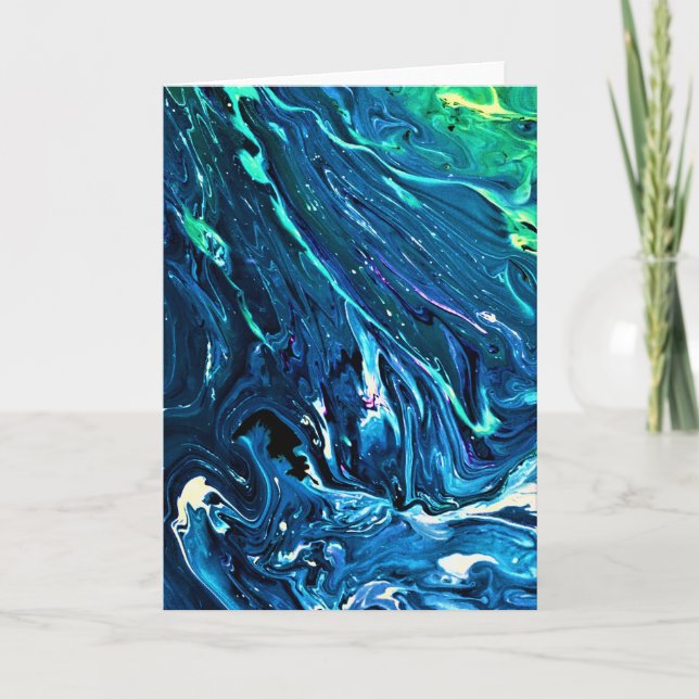 Abstract Color Study 128, card (Front)