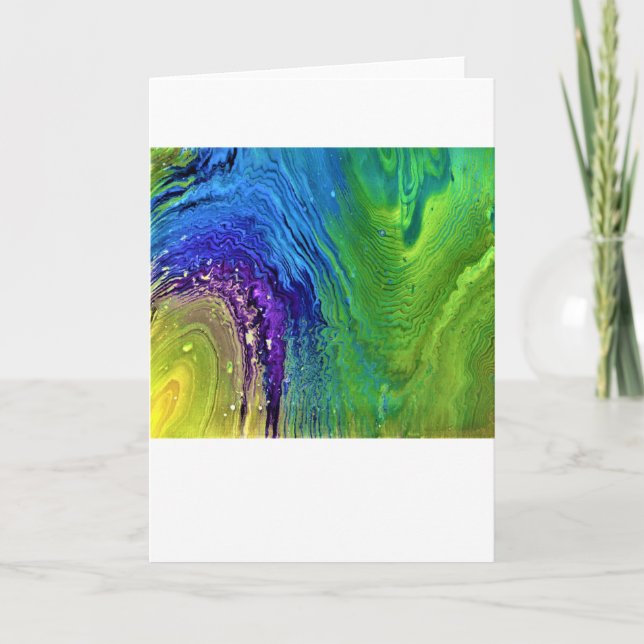 Abstract Color Study 12, Card (Front)