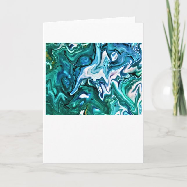 Abstract Color Study 132 Card (Front)