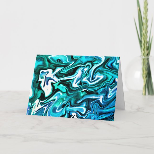 Abstract Color Study 136, card (Front)