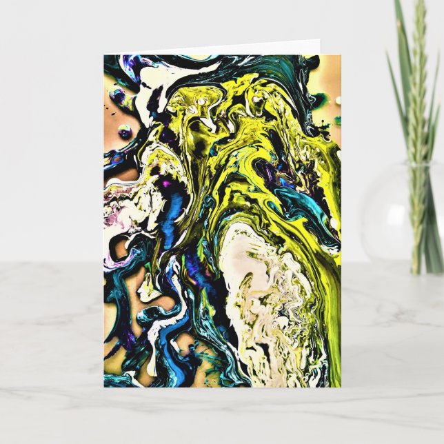 Abstract Color Study 13, card (Front)