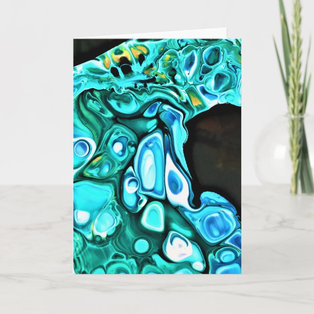 Abstract Color Study 140, card (Front)