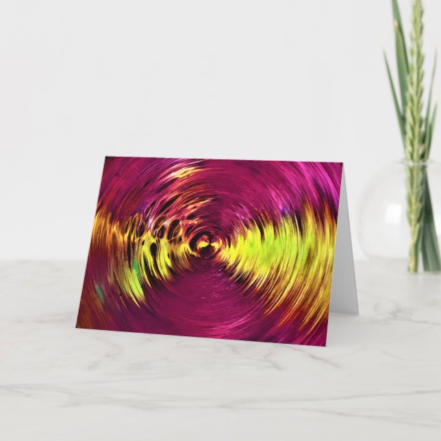 Abstract Color Study 142, card (Front)