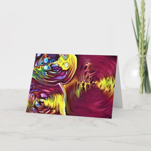 Abstract Color Study 145, card (Front)